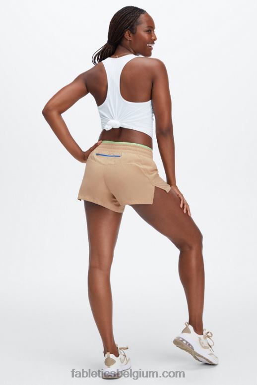 ceder/parkiet/elektrisch blauw vrouwen adem mid-rise lopen kort Fabletics LH20J271