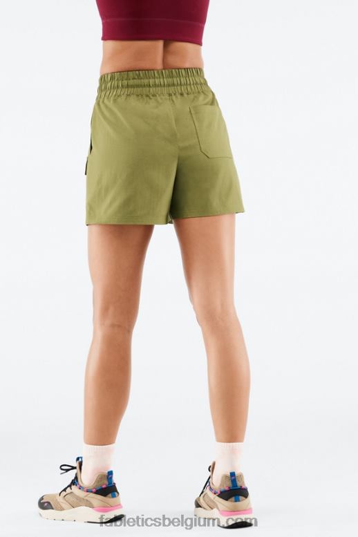 diepe marine/atletische club vrouwen Camden Cargo kort Fabletics LH20J558