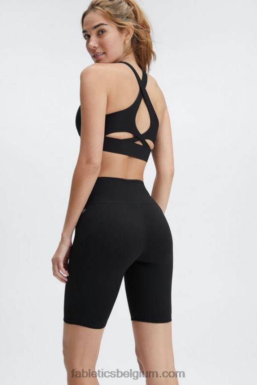 dor/warm zand vrouwen definiëren powerhold high-waisted 9'' short 16 Fabletics LH20J324