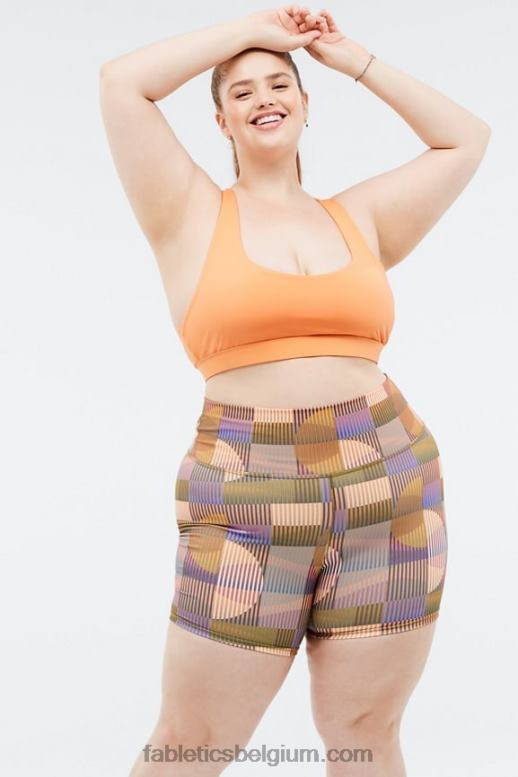 eiland ontsnapping / atletische club vrouwen definiëren high-waisted korte 6'' Fabletics LH20J583