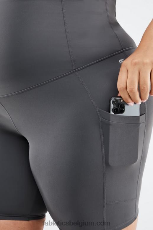 feest/statisch vrouwen pureluxe zwangerschapsshort van 9'' met hoge taille Fabletics LH20J513