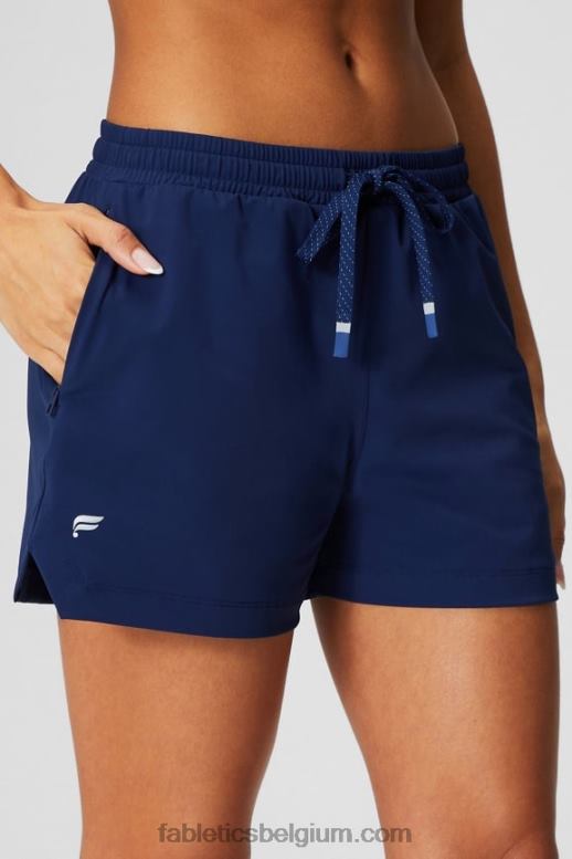 gedempt mauve/boter vrouwen die ene korte 3'' Fabletics LH20J241