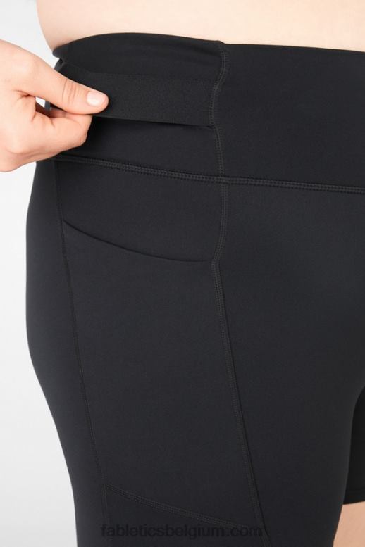 golvende cheetah/markeerstift vrouwen hoog getailleerde motion365 pocket short 5
