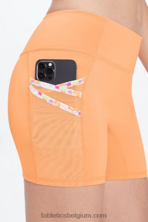 goudsbloem/new wave bloemen vrouwen trinity motion365 mid-rise 5'' short Fabletics LH20J359