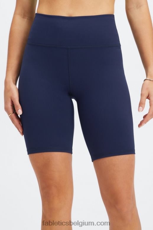 grijsviolet/donker aubergine vrouwen definiëren powerhold high-waisted 9'' short 17 Fabletics LH20J332