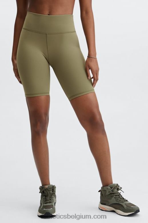 grijsviolet/donker aubergine vrouwen definiëren powerhold high-waisted 9'' short 17 Fabletics LH20J333