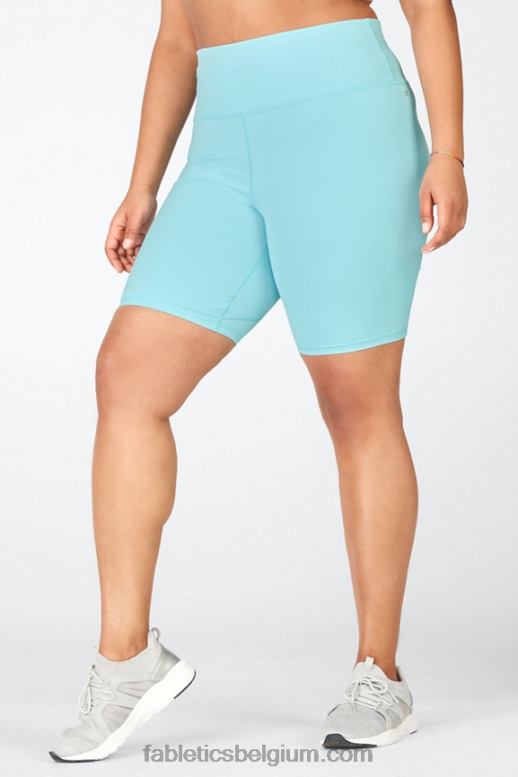 heatmap luipaard/donkerblauw vrouwen definiëren powerhold high-waisted 9'' short 21 Fabletics LH20J349
