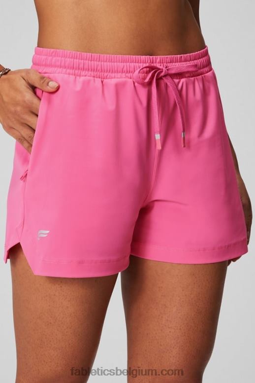 klassiek grijs gemêleerd/wit vrouwen die ene korte 3'' Fabletics LH20J243