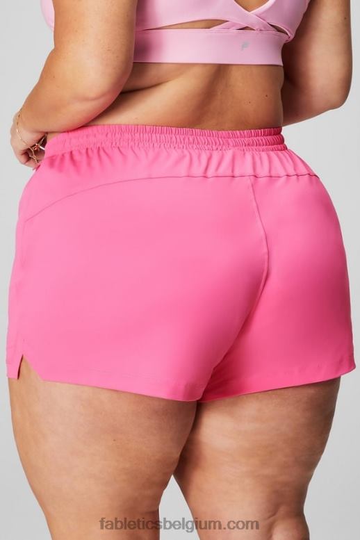 klassiek grijs gemêleerd/wit vrouwen die ene korte 3'' Fabletics LH20J244