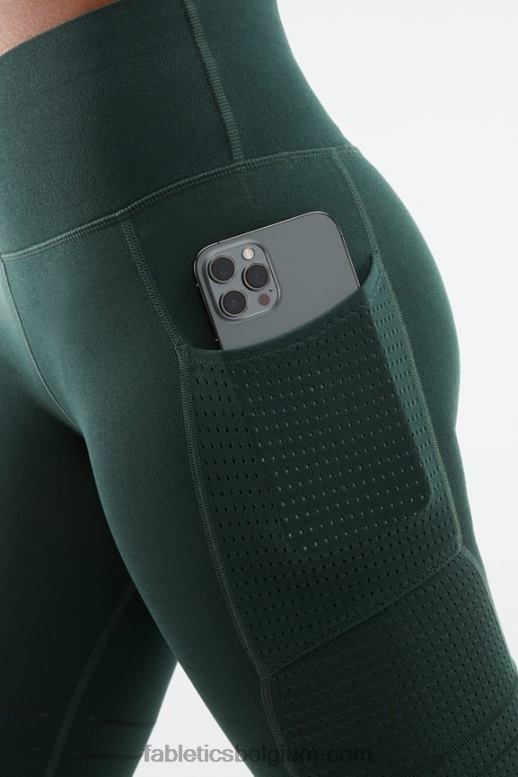 klassiek wit/zwart vrouwen hoog getailleerde sculptknit pocket short Fabletics LH20J543