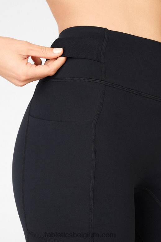 klassieke afbeelding wit/vlag vrouwen hoog getailleerde motion365 pocket short 5