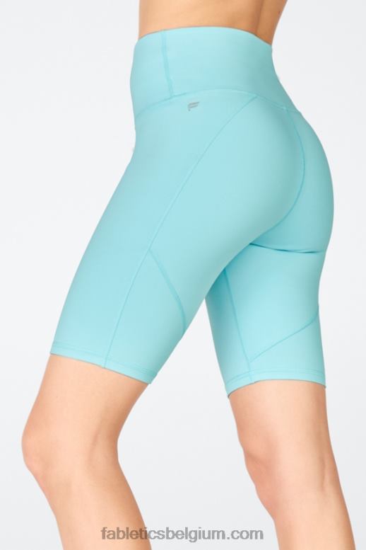 klokje/blauwe bloesem vrouwen definiëren powerhold high-waisted 9'' short 20 Fabletics LH20J348