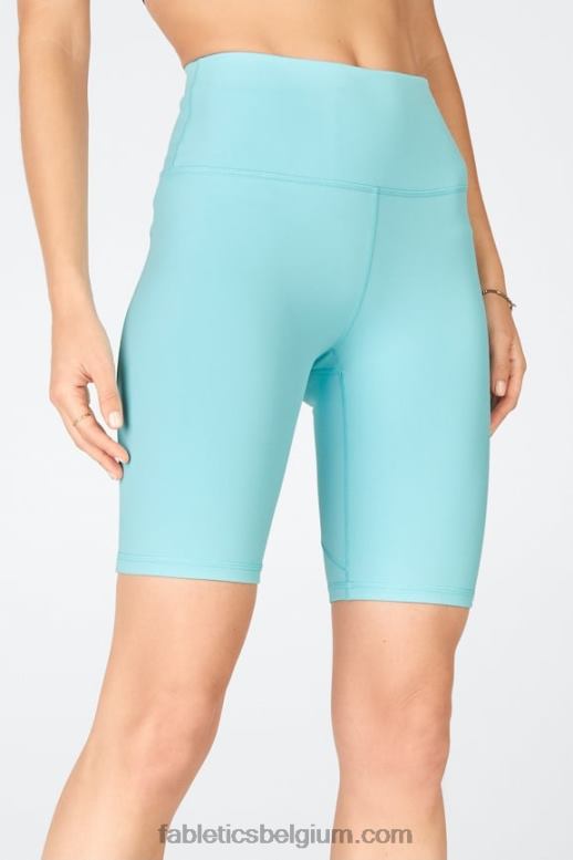 klokje/blauwe bloesem vrouwen definiëren powerhold high-waisted 9'' short 20 Fabletics LH20J348