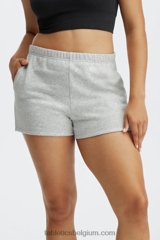 koraal luipaard/roze botercreme/gesuikerde limoen vrouwen go-to slim sweatshort Fabletics LH20J435