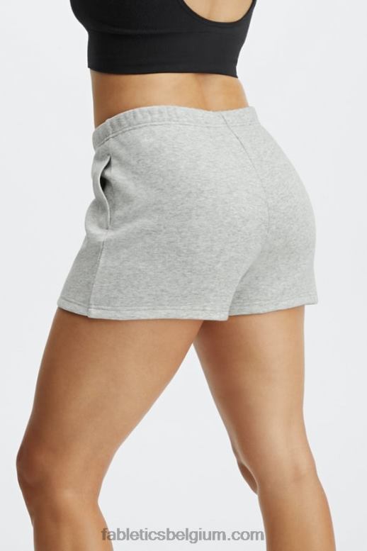 koraal luipaard/roze botercreme/gesuikerde limoen vrouwen go-to slim sweatshort Fabletics LH20J435