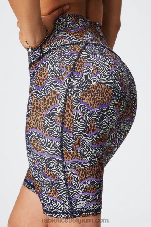 maansteen/roze canyon vrouwen definiëren powerhold high-waisted 9'' short 15 Fabletics LH20J322