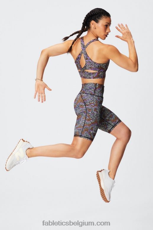 maansteen/roze canyon vrouwen definiëren powerhold high-waisted 9'' short 15 Fabletics LH20J322