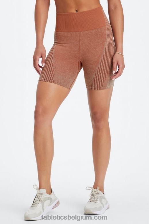 mahonie/kristalgolf vrouwen ombre naadloze ultrahoge taille 6 