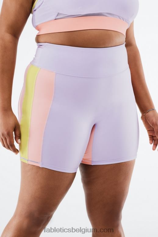 mahonie/mahonie vrouwen hoog getailleerde trinity run short 7