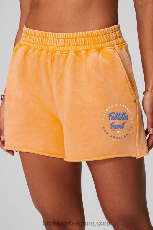 middagzon/afbeelding vrouwen lichtgewicht badstof go-to sweatshort Fabletics LH20J232