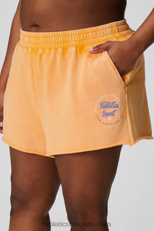 middagzon/afbeelding vrouwen lichtgewicht badstof go-to sweatshort Fabletics LH20J233
