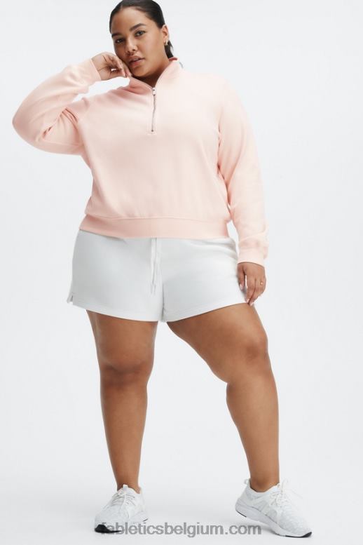 middagzon/roze botercreme vrouwen go-to sweatshort Fabletics LH20J427