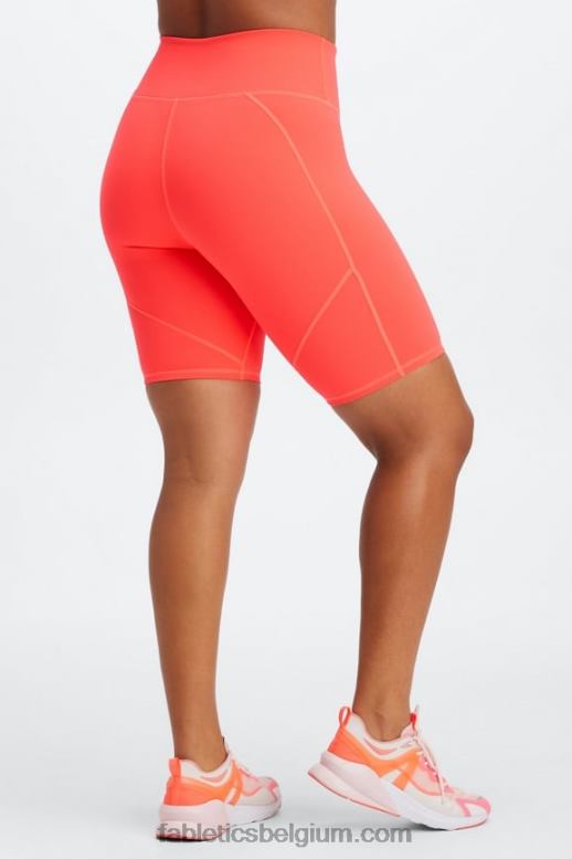 middernacht golf glans/zonsopgang vrouwen definiëren powerhold high-waisted 9'' short 18 Fabletics LH20J334