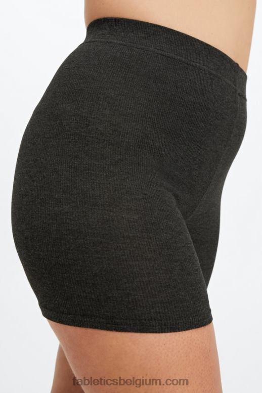 middernacht marine/plons vrouwen restoreknit slim short Fabletics LH20J400