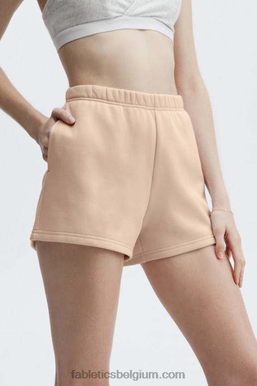 mintgrijs/olijfgaard vrouwen go-to slim sweatshort Fabletics LH20J428
