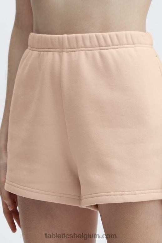 mintgrijs/olijfgaard vrouwen go-to slim sweatshort Fabletics LH20J428