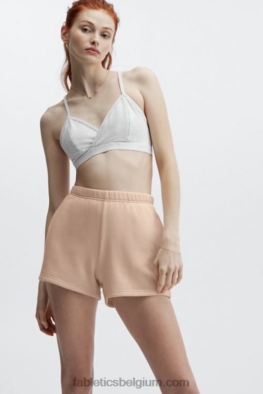 mintgrijs/olijfgaard vrouwen go-to slim sweatshort Fabletics LH20J428