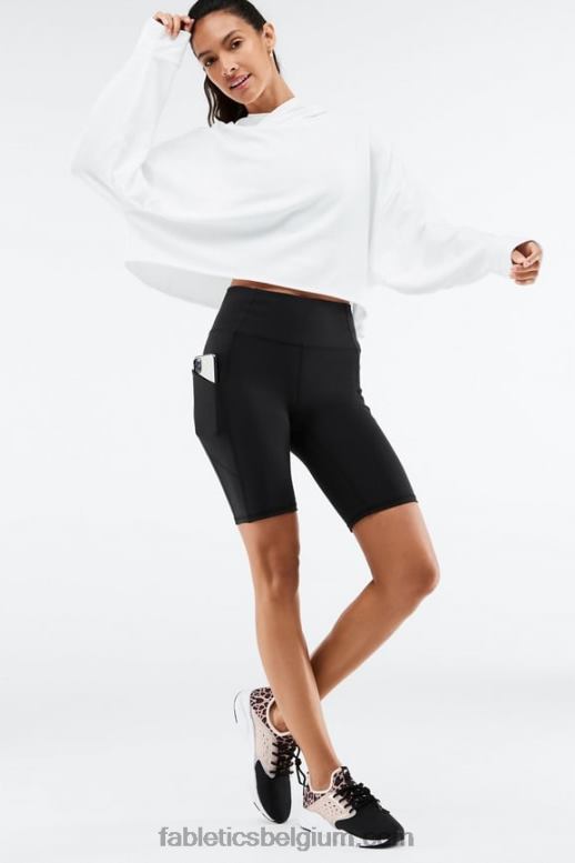 mistige lila/blauwe nova vrouwen oasis zakbroek met hoge taille 9