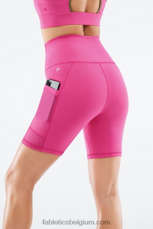 mistige lila/paarse mist vrouwen on-the-go ultra high-waisted 7" short Fabletics LH20J552