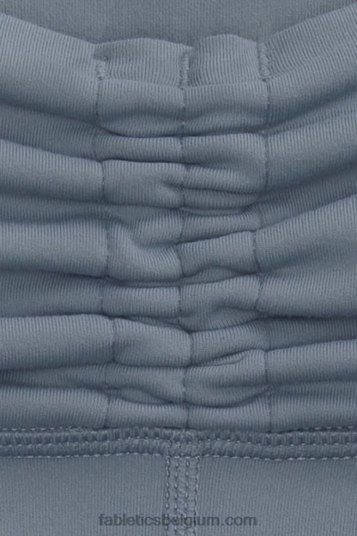 paarse kosmo/afbeelding vrouwen pureluxe short van 15 cm met ultrahoge taille en ruches Fabletics LH20J613