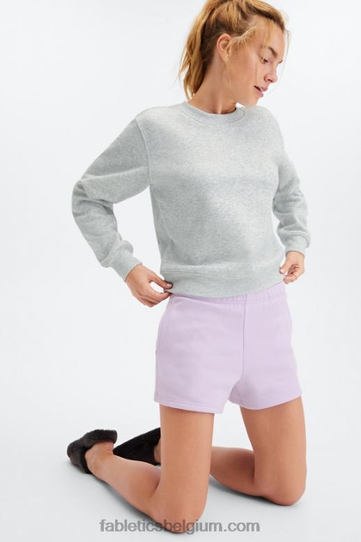 paarse kosmo/roze ontsnapping vrouwen go-to slim sweatshort Fabletics LH20J430