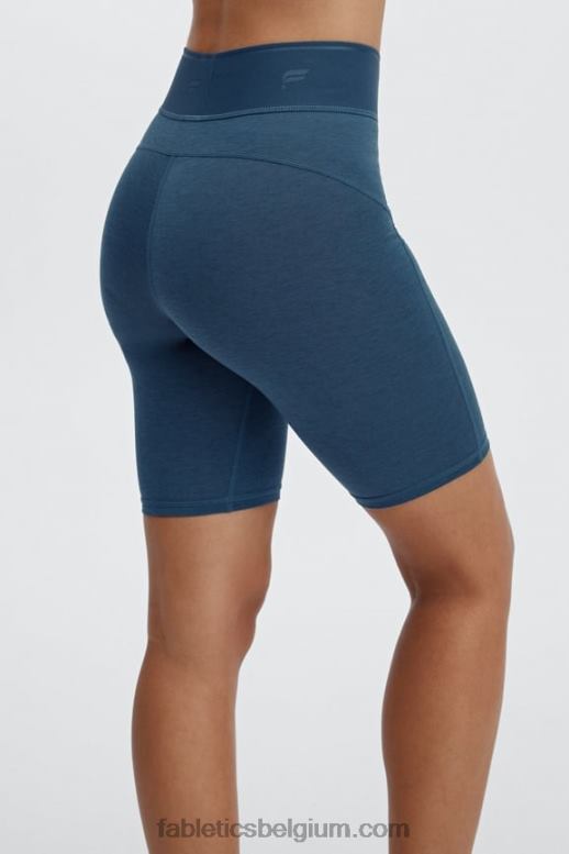 penseel camo/sequoia vrouwen wollen baselayer bike short met ultrahoge taille 6