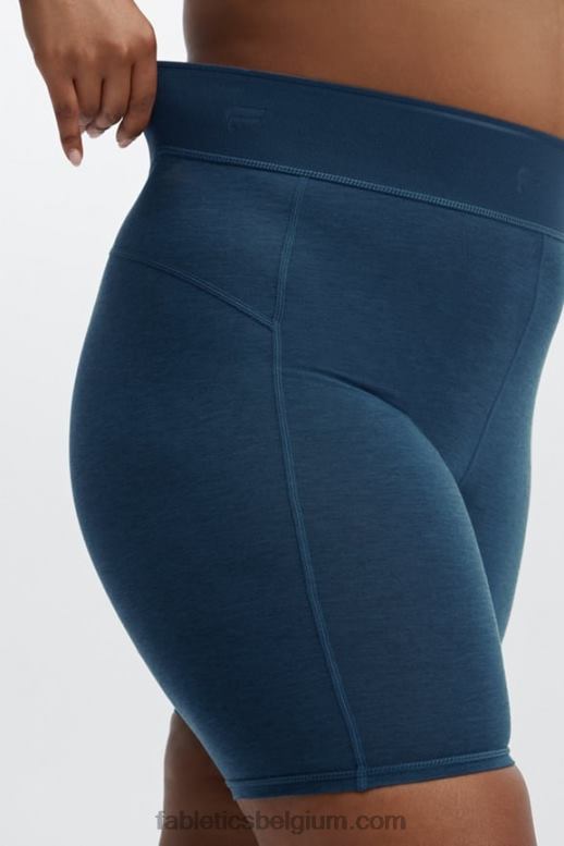 penseel camo/sequoia vrouwen wollen baselayer bike short met ultrahoge taille 6