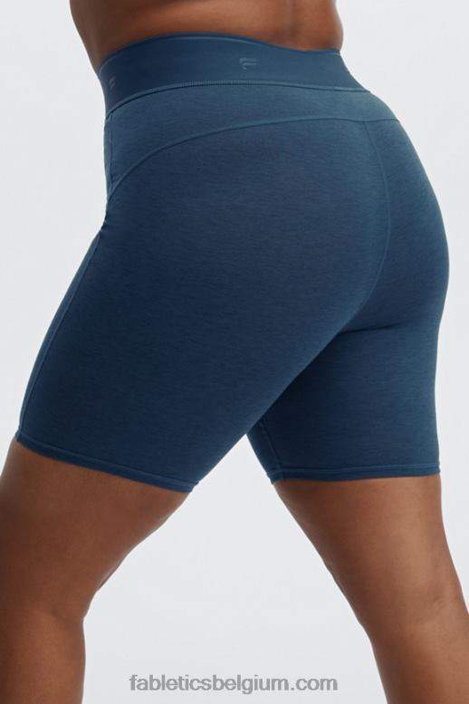 penseel camo/sequoia vrouwen wollen baselayer bike short met ultrahoge taille 6