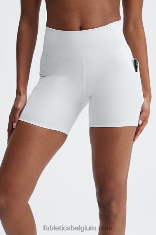 rokerig vrouwen oasis pureluxe hoog getailleerde 6'' short 14 Fabletics LH20J308