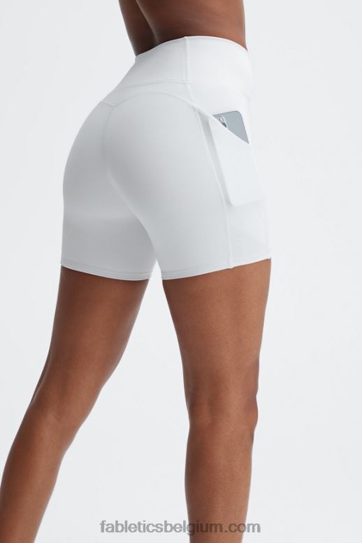 rokerig vrouwen oasis pureluxe hoog getailleerde 6'' short 14 Fabletics LH20J308