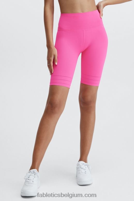 runyon/roze wolk vrouwen sculptknit short van 9'' met hoge taille Fabletics LH20J514