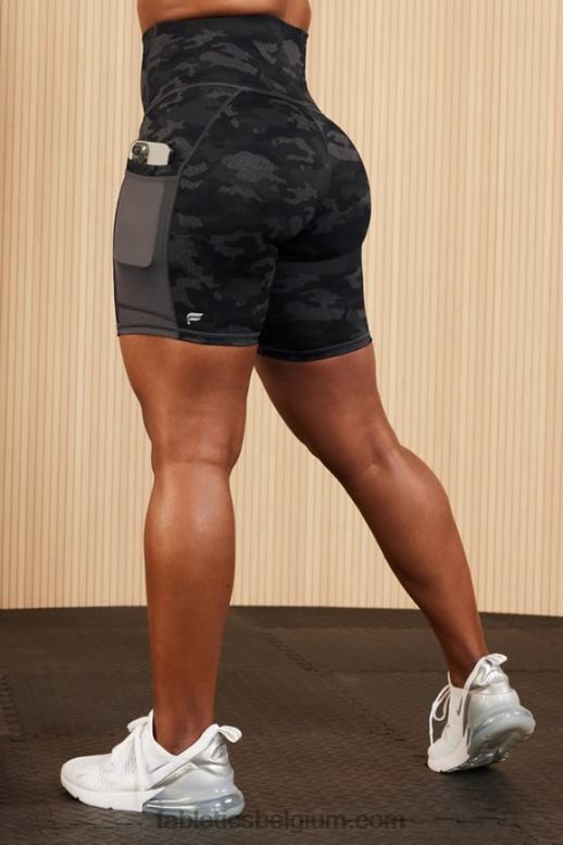 sequoia/roze tint vrouwen powerhold ultra hw 6'' kort voor onderweg Fabletics LH20J389