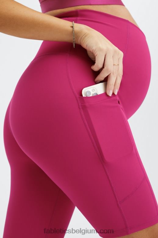 sorbet/baja vrouwen pureluxe zwangerschapsshort van 9'' met hoge taille Fabletics LH20J510