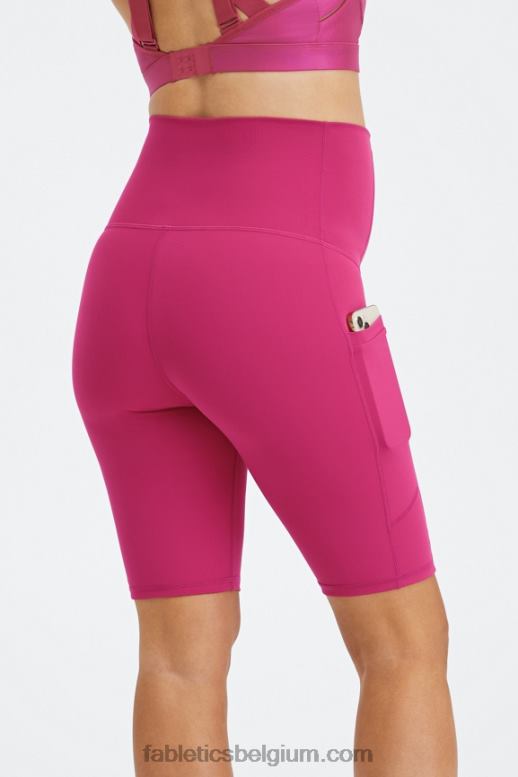 sorbet/baja vrouwen pureluxe zwangerschapsshort van 9'' met hoge taille Fabletics LH20J510
