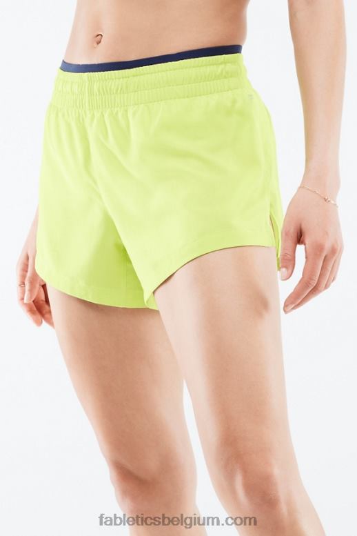 wilde kalk/afgrond vrouwen adem mid-rise lopen kort Fabletics LH20J280