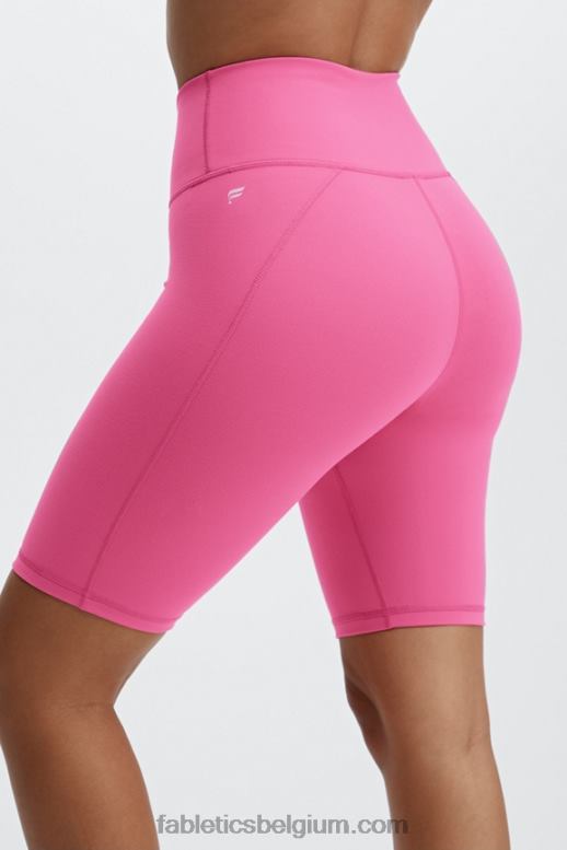 wit/pluche roze multi vrouwen definiëren powerhold high-waisted 9'' short 19 Fabletics LH20J342