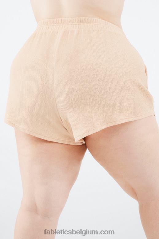 zachtroze/grafisch vrouwen korte broek van Shannon Fabletics LH20J547