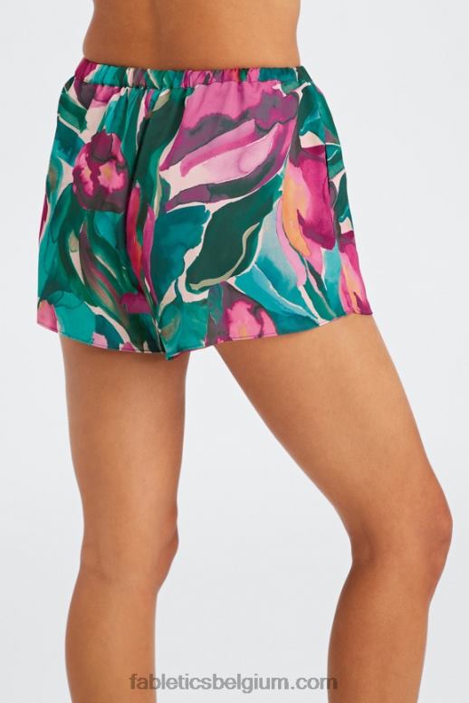 zonnebloem/zeer bes vrouwen ecosatin slaap kort Fabletics LH20J499