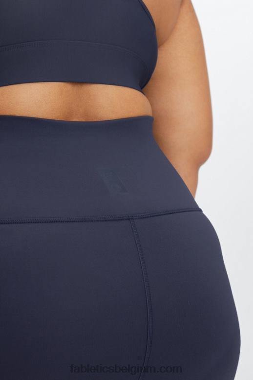 zwart caleidoscopisch/zwart vrouwen universeel tennis on-the-go ultra hw 6'' short Fabletics LH20J487