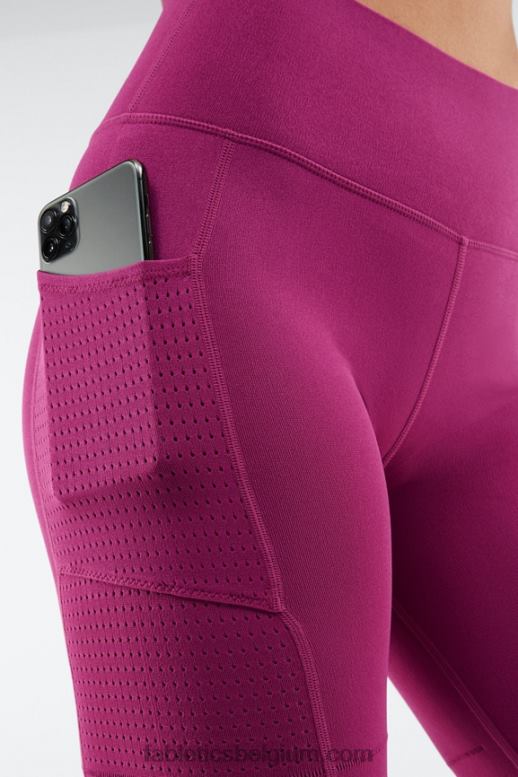 zwart/klassiek wit vrouwen hoog getailleerde sculptknit pocket short Fabletics LH20J544